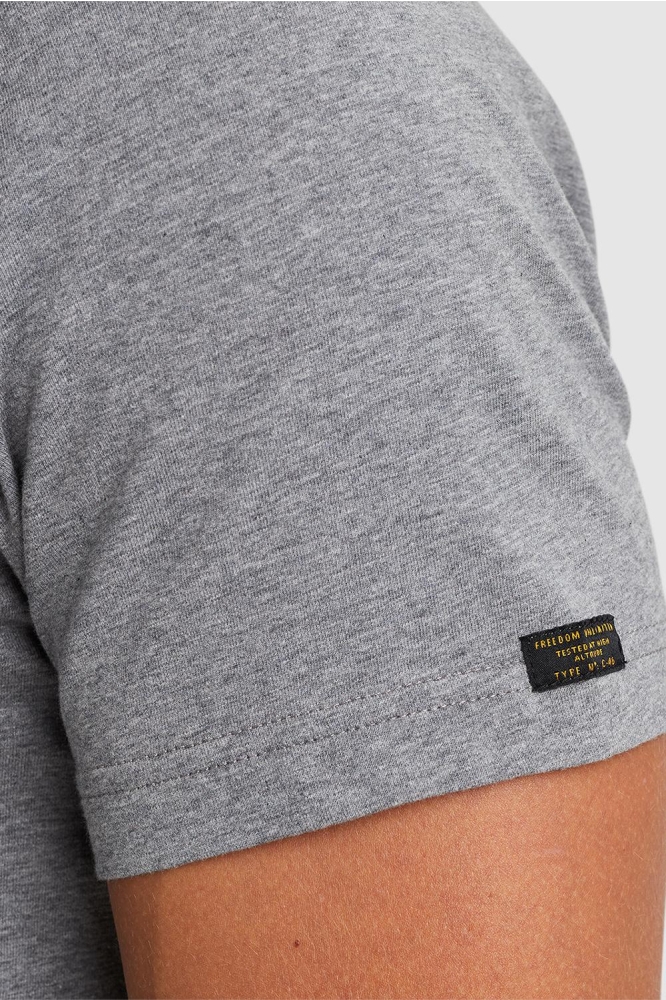PME legend grijze heren t-shirt | Close up