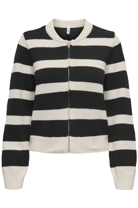 Only zwarte dames vest | Vooraanzicht
