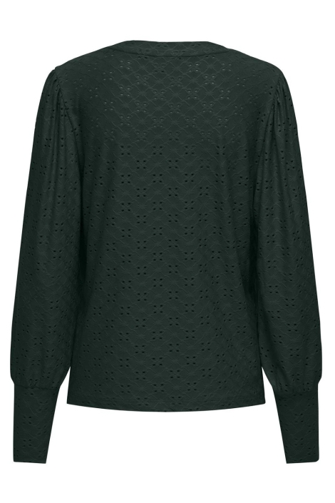 Jacqueline de Yong groene dames blouse | Achteraanzicht