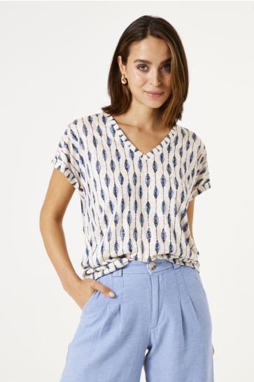Garcia T-shirt T SHIRT MET PRINT E50202 2389 SOFT KIT