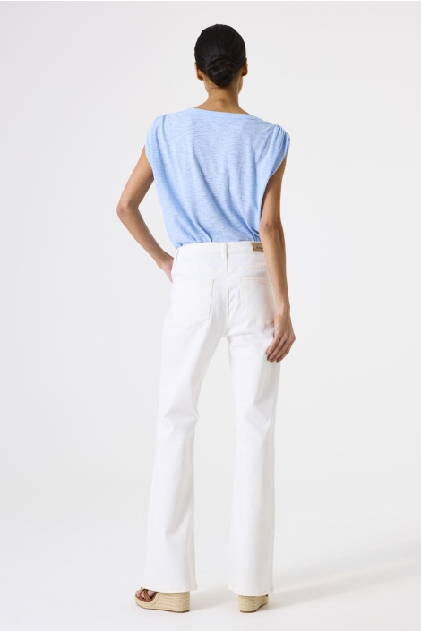 Garcia blauwe dames top | Model