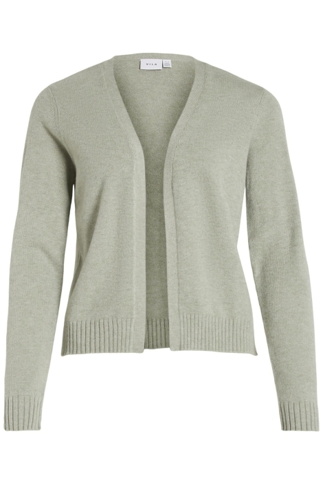 Vila groene dames vest | Vooraanzicht