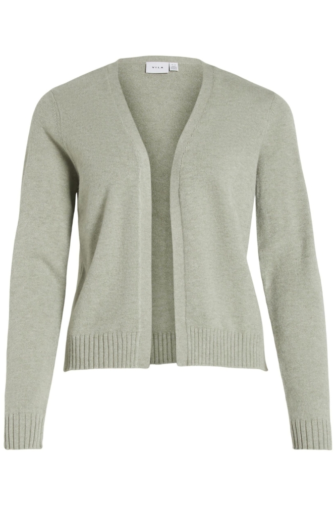 Vila groene dames vest | Vooraanzicht