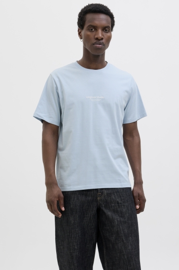 Jack & Jones T-shirt JORVESTERBRO TEE SS CREW NECK NOOS 12240121 Skyway