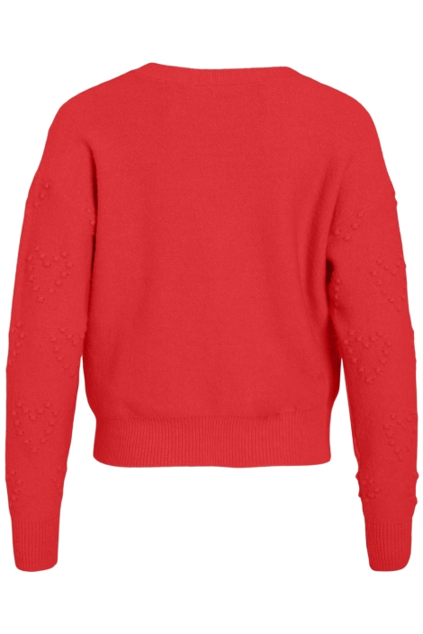 Vila rode dames vest | Achteraanzicht