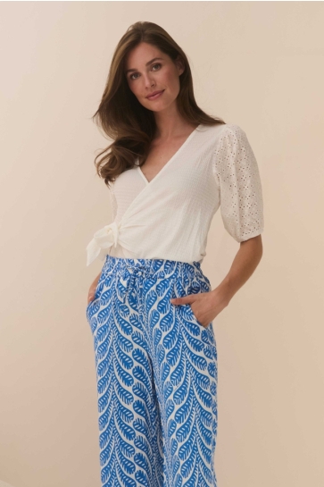 Lofty Manner T-shirt TOP NICOLA QC08 100 white