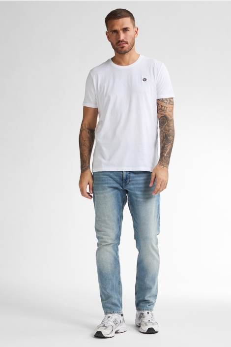 Petrol Industries witte heren t-shirt | Model