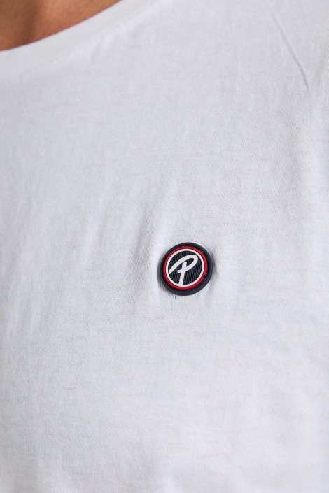 Petrol Industries witte heren t-shirt | Kleurstaal