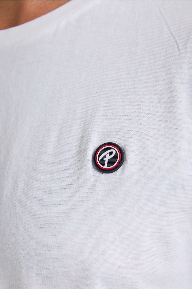 Petrol Industries witte heren t-shirt | Kleurstaal