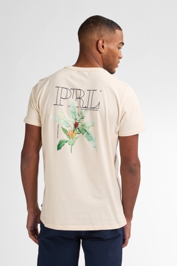 Petrol Industries T-shirt BACKPRINT T SHIRT NAUTICAL WALK M 1050 TSR688 0112 Seashell