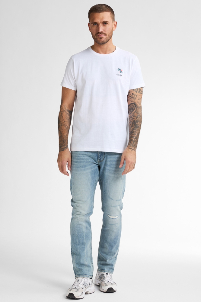 T SHIRT MET KORTE MOUWEN M 1050 TSR644 0000 BRIGHT WHITE