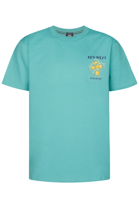 Petrol Industries groene heren t-shirt | Vooraanzicht