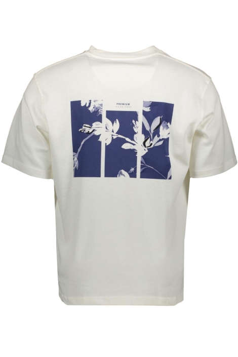Jack & Jones witte heren t-shirt | Achteraanzicht