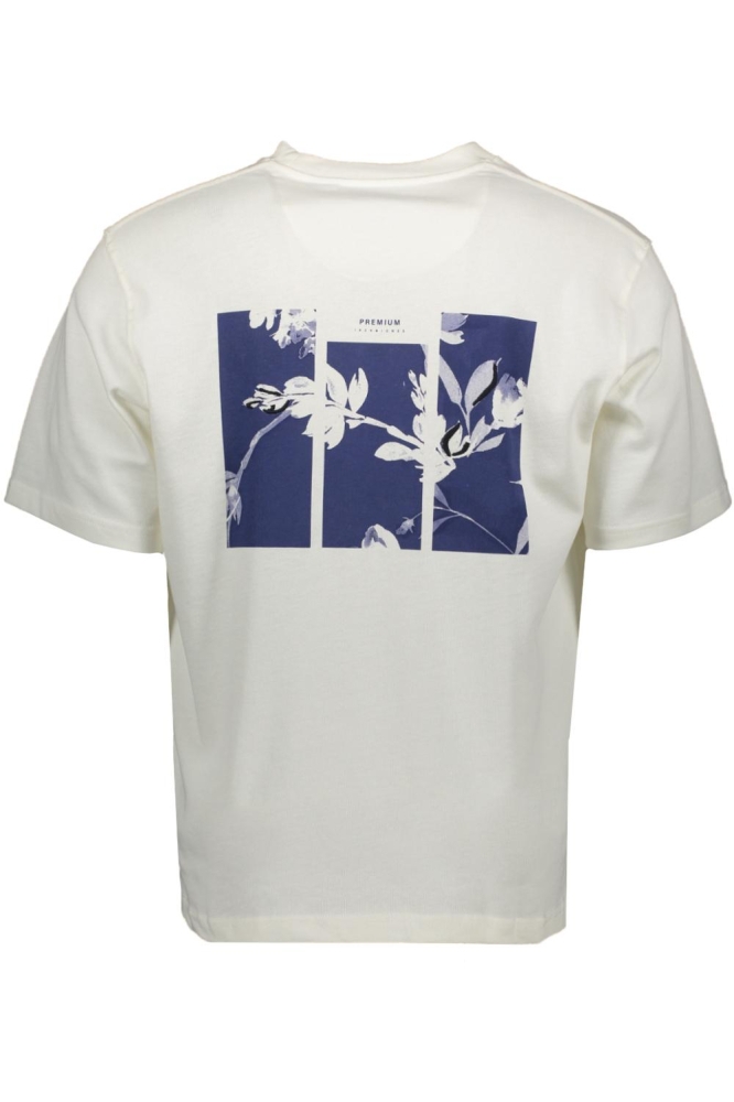 Jack & Jones witte heren t-shirt | Achteraanzicht