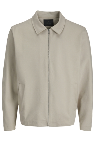 Jack & Jones Vest JPRBLAPETE SWEAT OVERSHIRT 12276047 SILVER LINING
