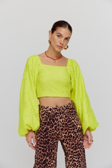 Harper & Yve T-shirt EVI SS HS25J408 515 lime
