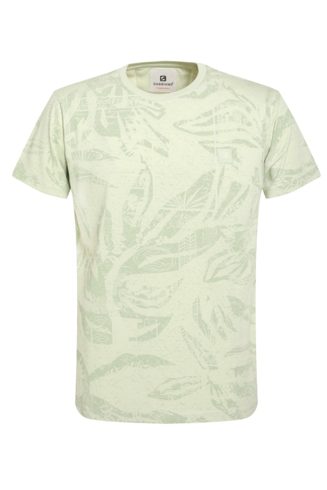 Gabbiano groene heren t-shirt | Vooraanzicht