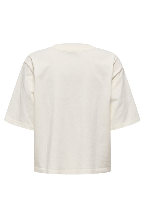 Jacqueline de Yong witte dames t-shirt | Achteraanzicht
