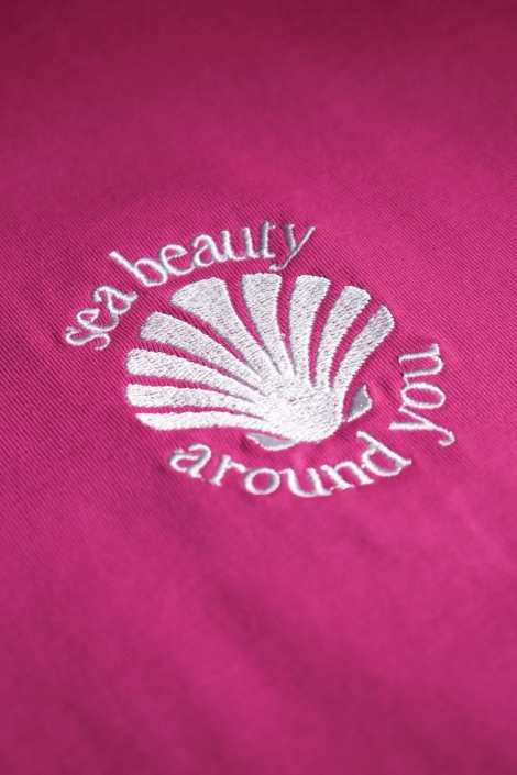 Lofty Manner roze dames t-shirt | Kleurstaal