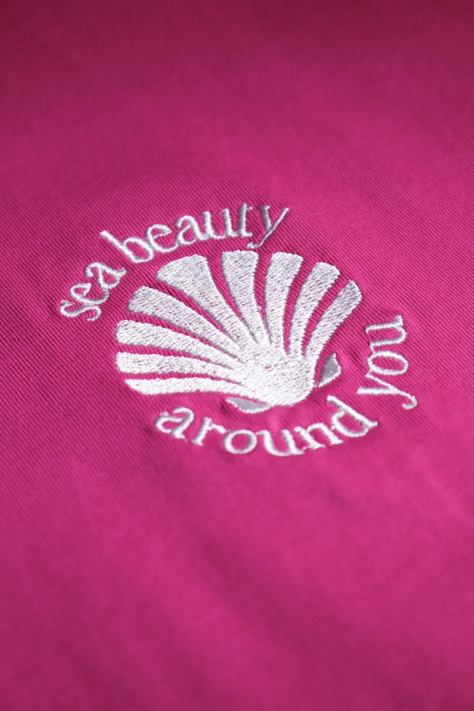 Lofty Manner roze dames t-shirt | Kleurstaal