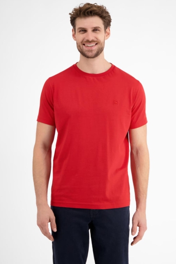 Lerros T-shirt BASIC TSHIRT MET LOGOSTEEK 24D3000 338