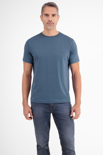 Lerros T-shirt BASIC TSHIRT MET LOGOSTEEK 24D3000 443