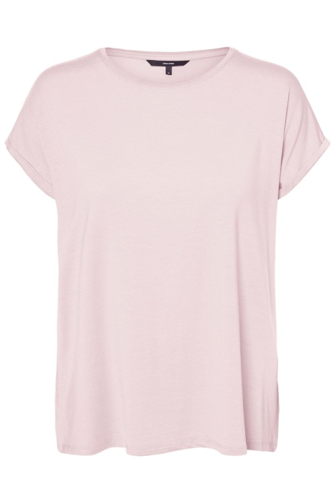 Vero Moda roze dames t-shirt | Vooraanzicht