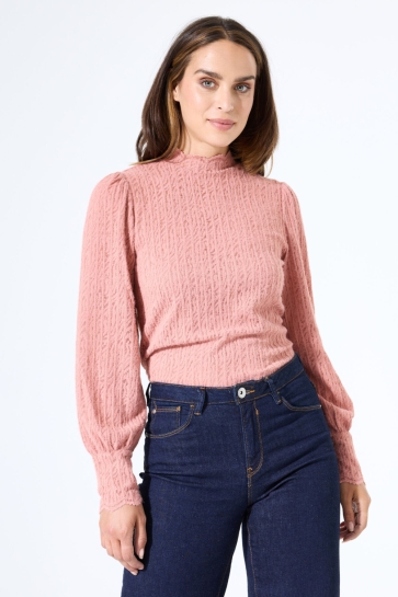 Garcia T-shirt LONGSLEEVE T SHIRT J50014 2080 Desert Rose