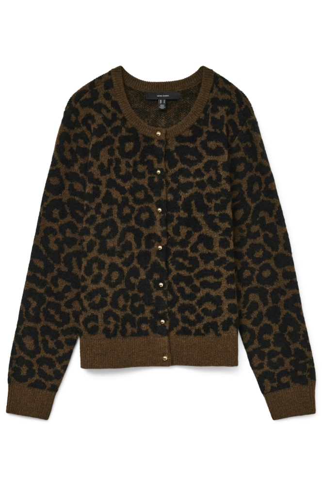 Vero Moda bruine dames vest | Vooraanzicht