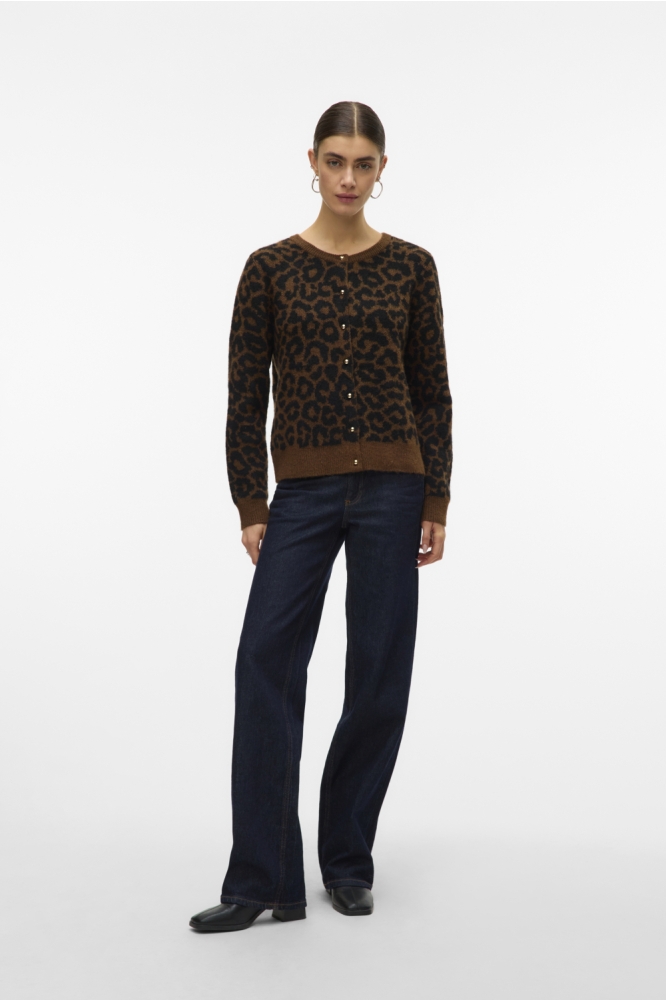 Vero Moda bruine dames vest | Model