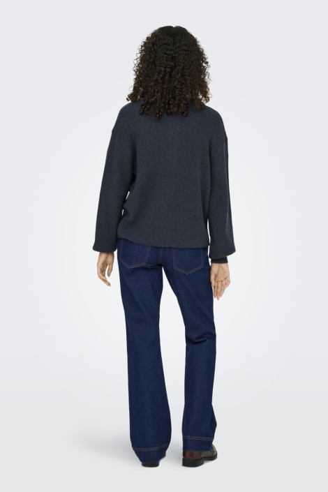 Jacqueline de Yong blauwe dames vest | Model
