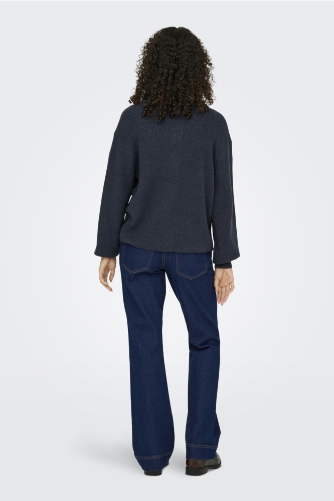 Jacqueline de Yong blauwe dames vest | Model