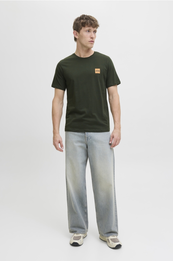 Jack & Jones groene heren t-shirt | Model