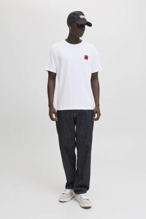 Jack & Jones witte heren t-shirt | Model