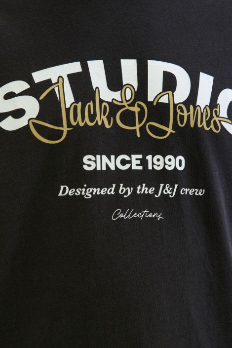 Jack & Jones zwarte heren t-shirt | Unique Selling Point