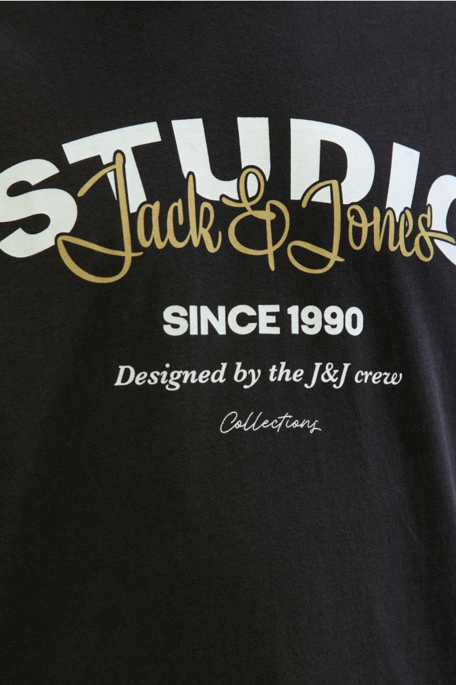 Jack & Jones zwarte heren t-shirt | Unique Selling Point