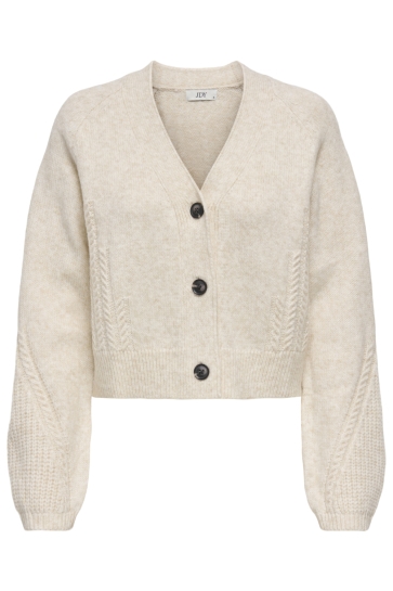 Jacqueline de Yong JDYSUSANNA L/S VN RAGLAN CARDIGAN K 15351910 Whitecap Gray/MELANGE