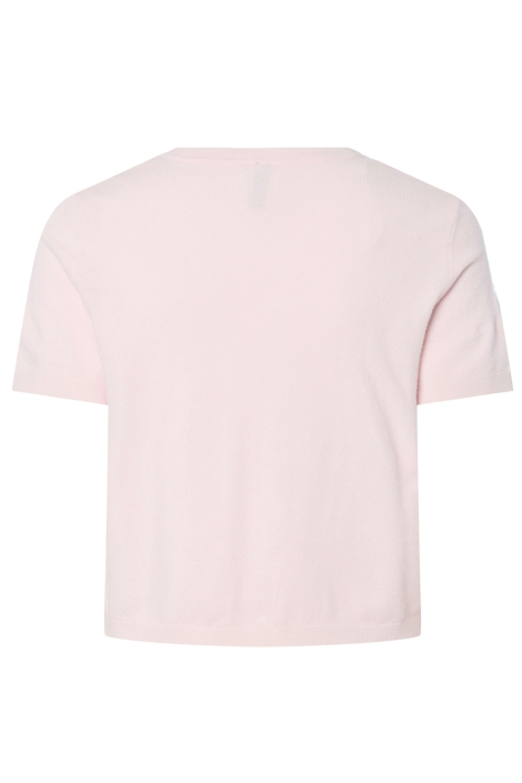 Pieces roze dames vest | Achteraanzicht