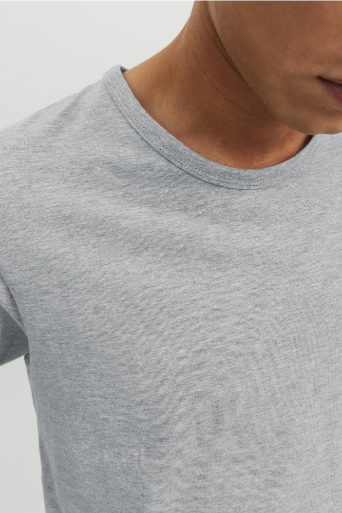 Jack & Jones grijze heren t-shirt | Kleurstaal