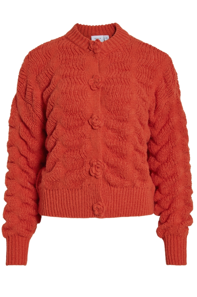 Vila rode dames vest | Vooraanzicht