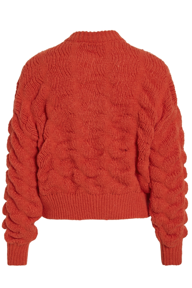 Vila rode dames vest | Achteraanzicht