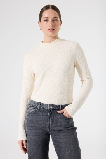 Garcia T-shirt LONGSLEEVE I50210 4294 WHITECAP