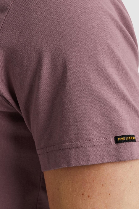PME legend paarse heren t-shirt | Close up