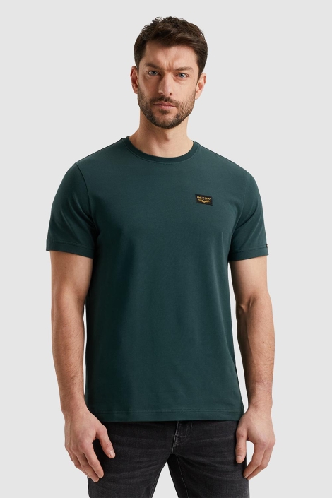 PME legend groene heren t-shirt | Model vooraanzicht