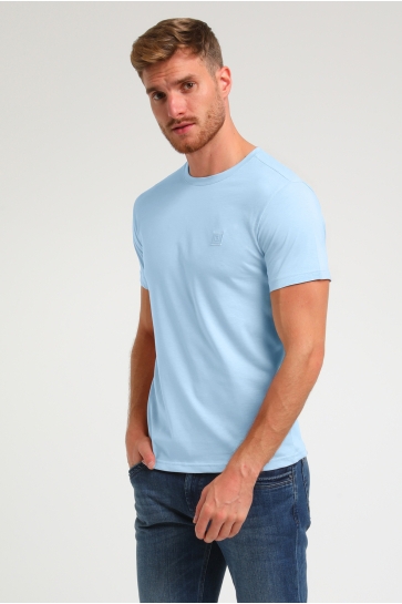Gabbiano T-shirt PREMIUM T SHIRT MET STRETCH 152713 4001 bright blue