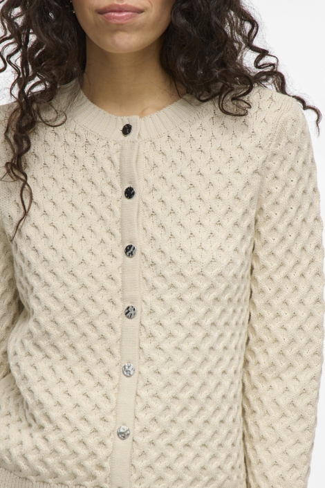 Vila beige dames vest | Unique Selling Point