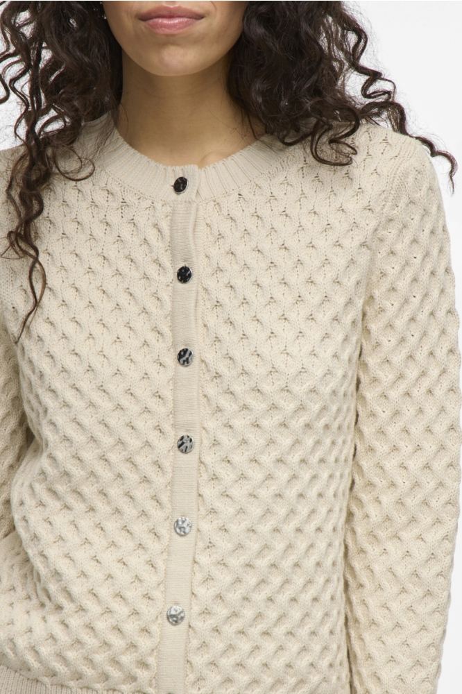 Vila beige dames vest | Unique Selling Point