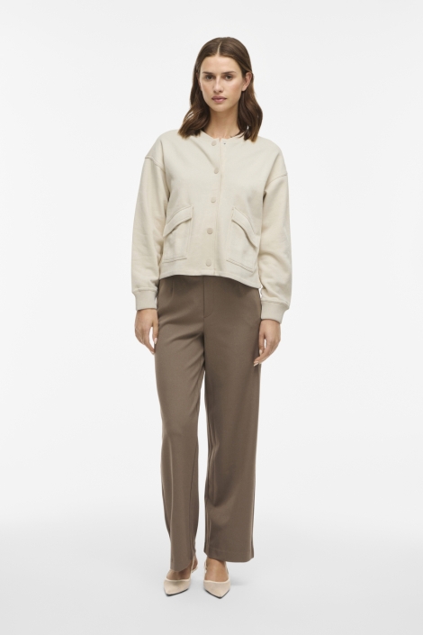 Vila beige dames jas | Model