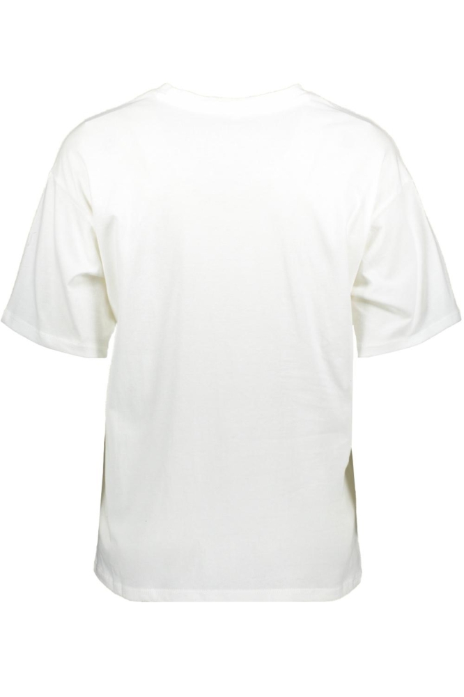 Only witte dames t-shirt | Achteraanzicht