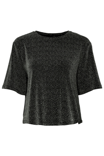 Pieces T-shirt PCJINA SS OVERSIZE TEE JRS PWP BC 17160933 Black/Black lyre